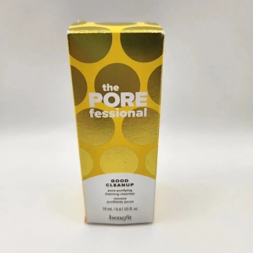 Benefit The POREfessional Good Cleanup Foaming Cleanser TRAVEL SIZE 0.67fl.oz